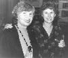 Ruth Schonthal und Barbara Heller, 1987 Hofheim/Taunus (Foto: Katja Blickensdorf)