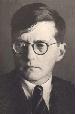 Portrait of Dmitri Dmitrievich Shostakovich (1906-1975)